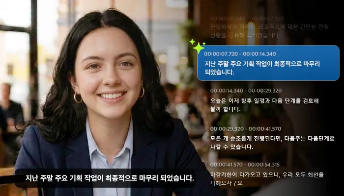 AI 음성 텍스트 변환, 녹음 텍스트 변환