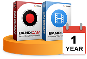 반디캠 + 반디컷 1-PC / 사용기간 - 1년