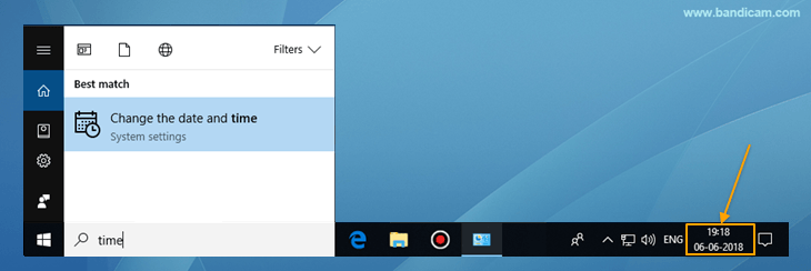 How to set your system clock