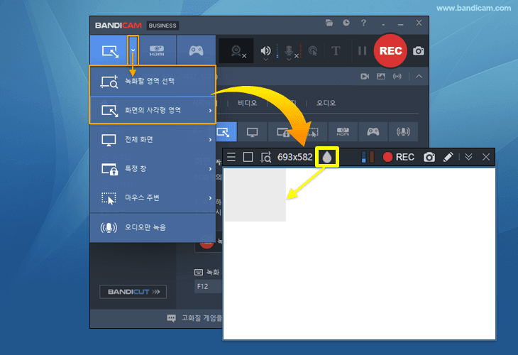 반디캠 모자이크