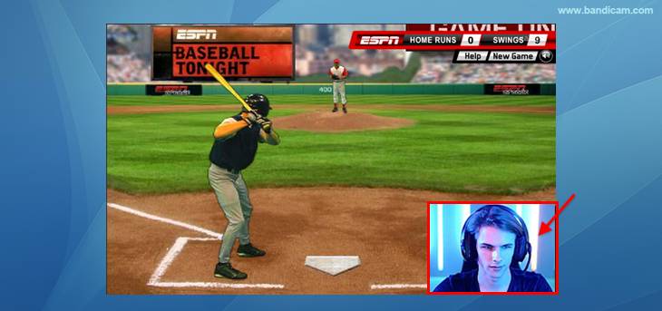 플래시 게임과 웹캠을 함께 녹화