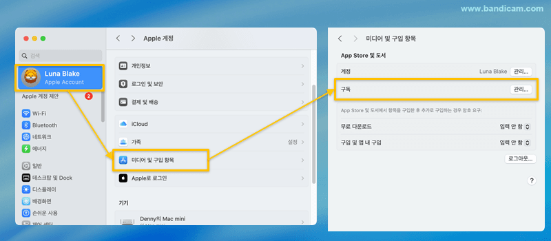 Apple App 구독 관리