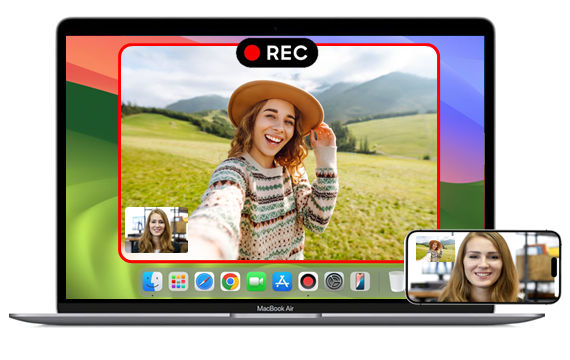 facetime 통화 녹화