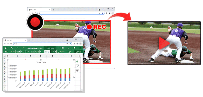 반디캠, 특정 창/프로그램만 녹화