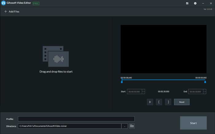 Gihosoft Free Video Cutter