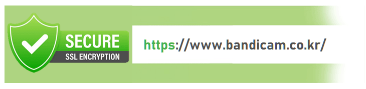 ssl, 반디캠 사이트